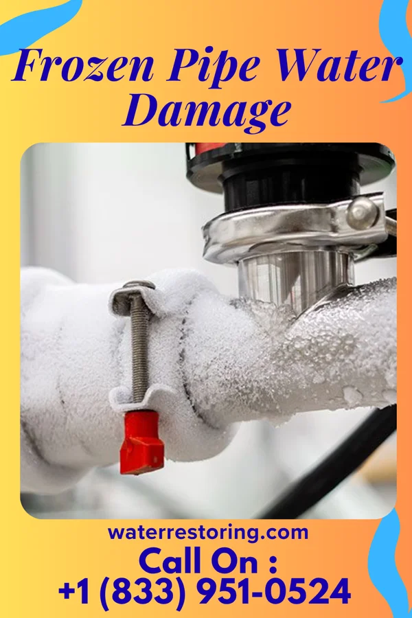 Frozen Pipe Water Damage in Fussels Corner, FL